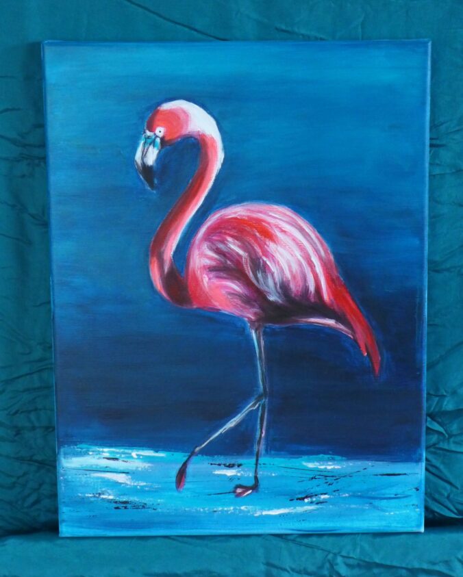 Flamingo 30*40 cm